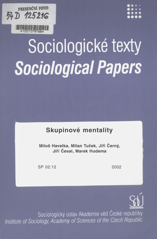 Skupinové mentality