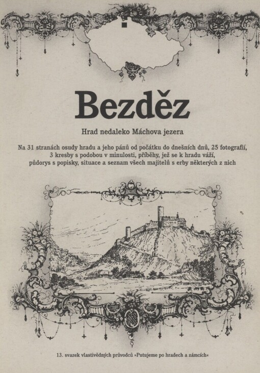 Bezděz :hrad nedaleko Máchova jezera
