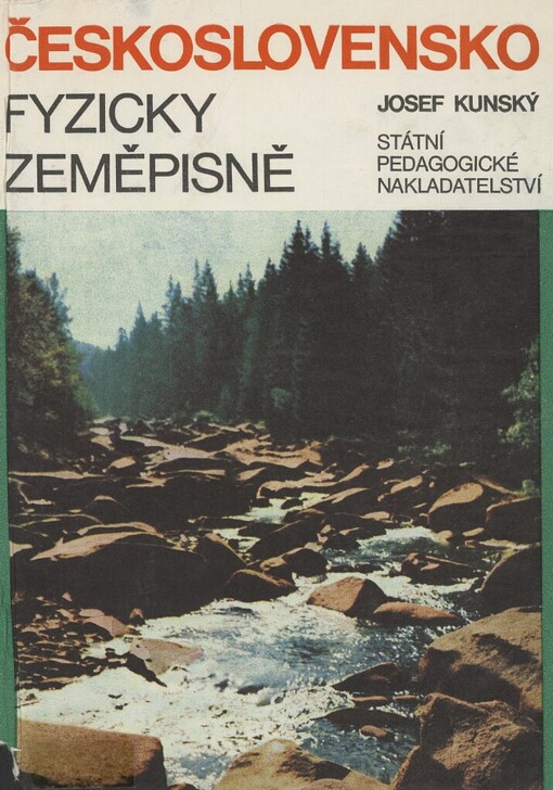 Československo fyzicky zeměpisně