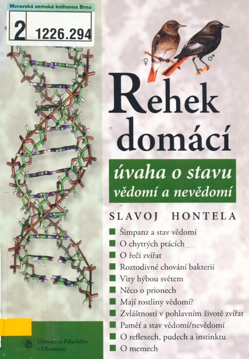 Rehek domácí: úvaha o stavu vědomí a nevědomí