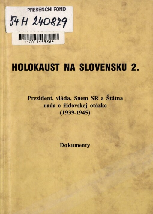Holokaust na Slovensku