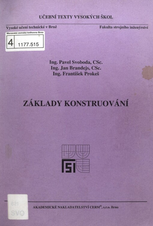 Základy konstruování