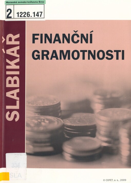 Slabikář finanční gramotnosti: učebnice základních 7 modulů finanční gramotnosti