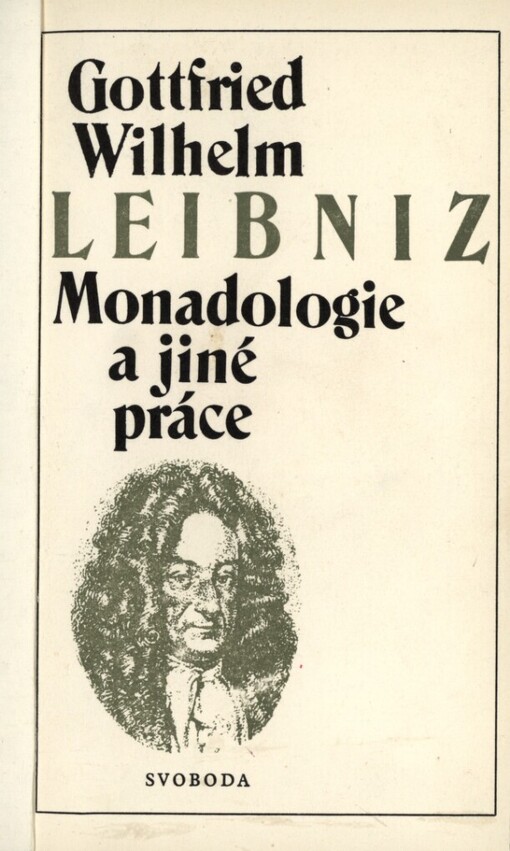 Monadologie a jiné práce