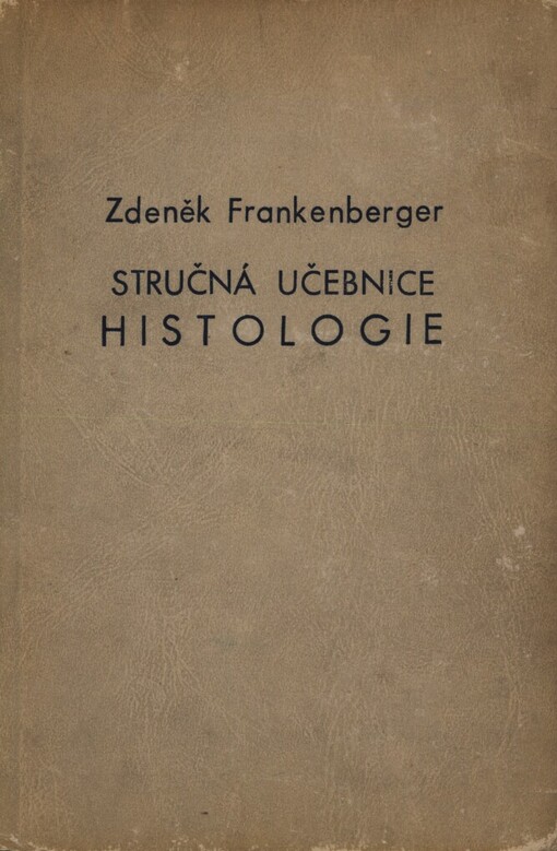 Stručná učebnice histologie