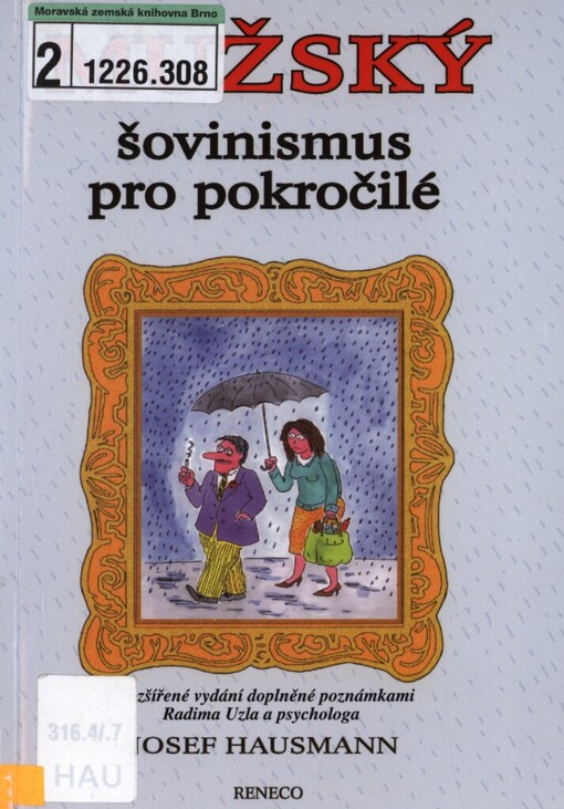 Mužský šovinismus pro pokročilé