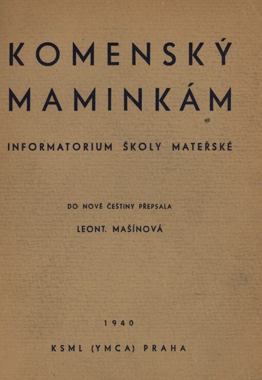 Maminkám: (informatorium školy mateřské)