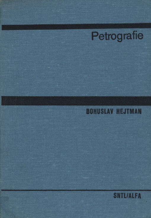 Petrografie: vysokoškolská učebnice