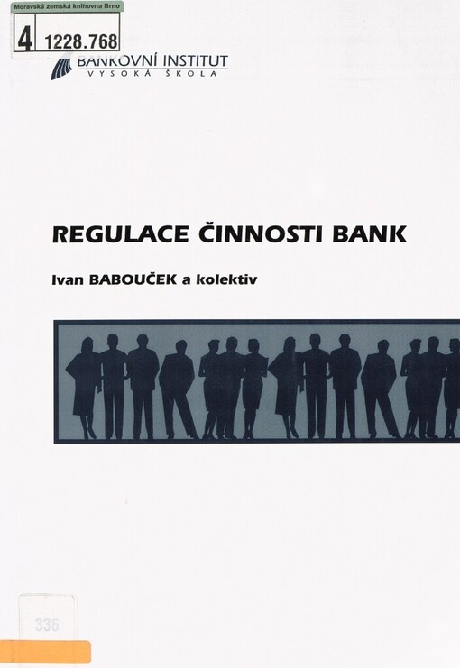 Regulace činnosti bank