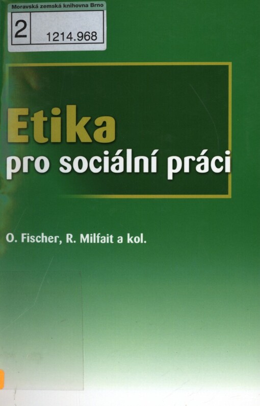 Etika pro sociální práci