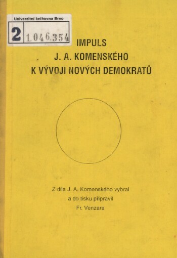 Impuls J.A. Komenského k vývoji nových demokratů