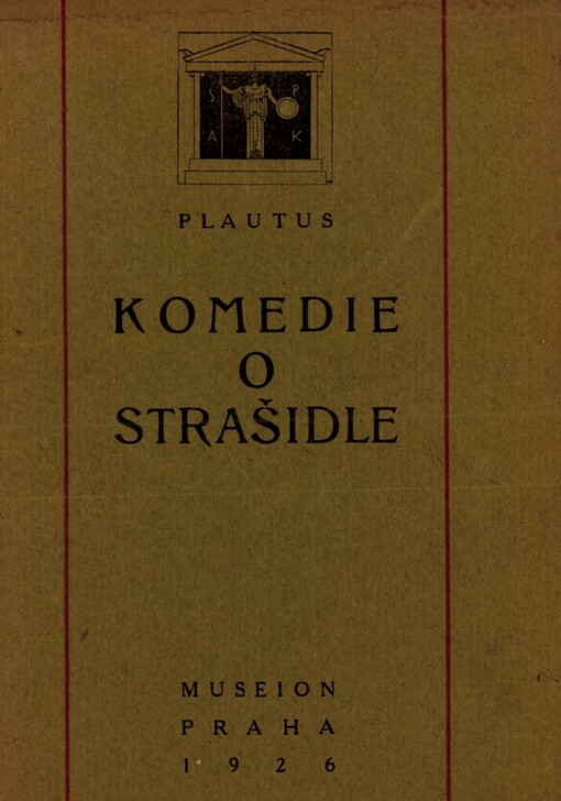 Komedie o strašidle = [Mostellaria]