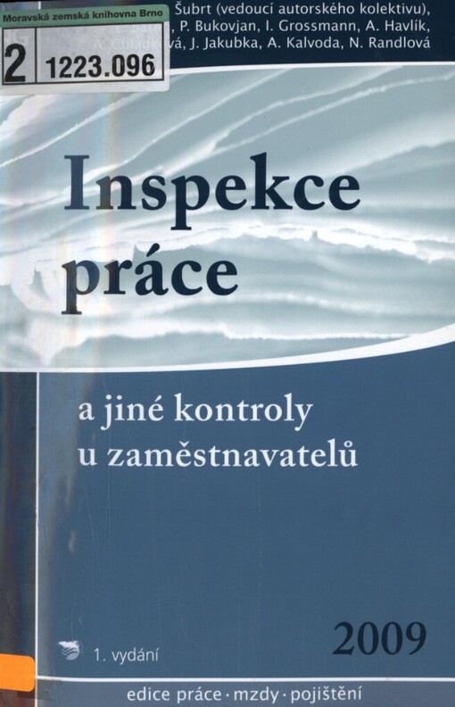 Inspekce práce a jiné kontroly u zaměstnavatelů