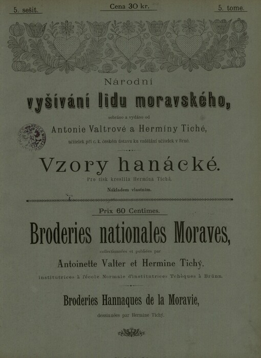 Národní vyšívání lidu moravského