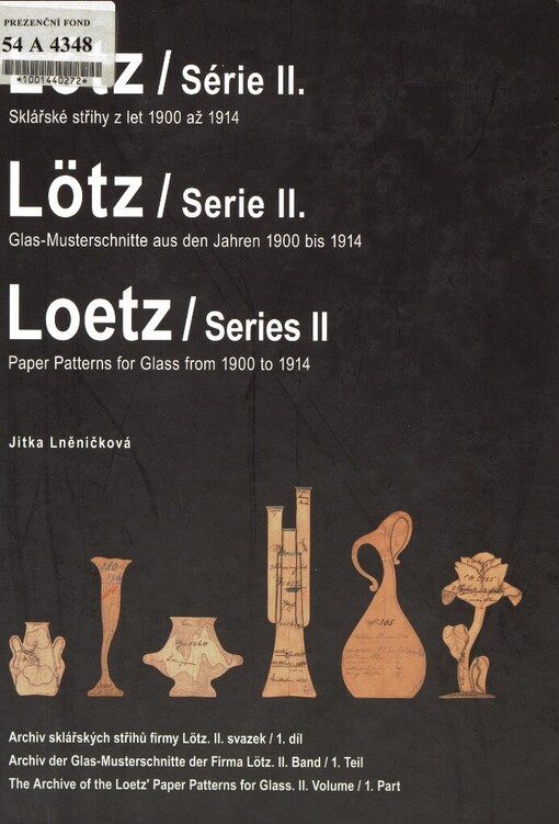 Lötz, série II: sklářské střihy z let 1900 až 1914