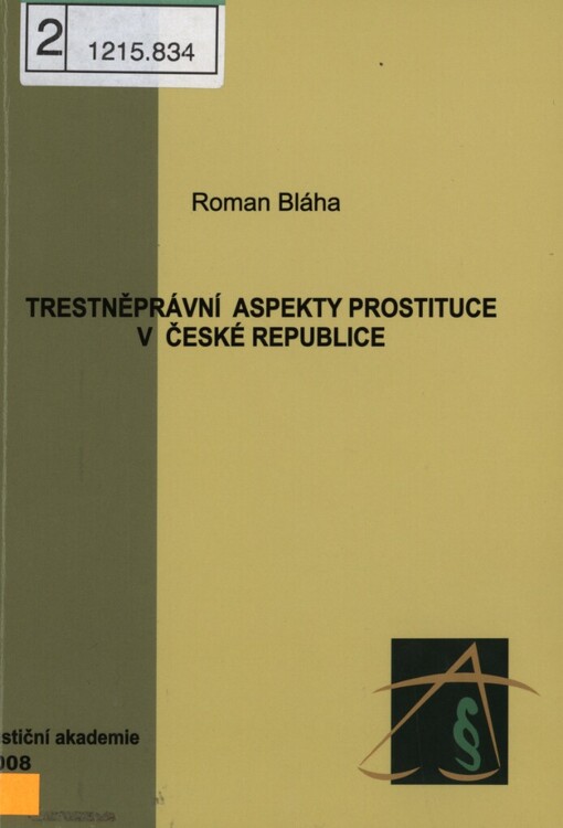 Trestněprávní aspekty prostituce v České republice