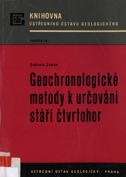 Geochronologické metody k určování stáří čtvrtohor