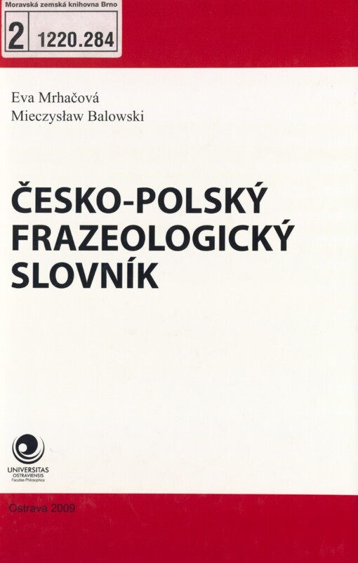 Česko-polský frazeologický slovník