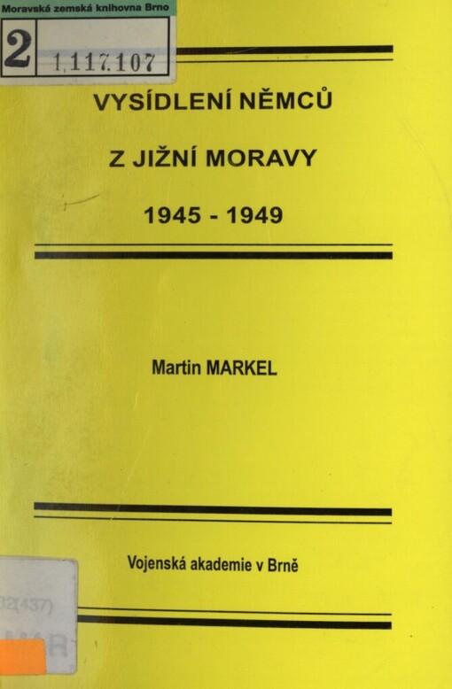 Vysídlení Němců z jižní Moravy 1945-1949