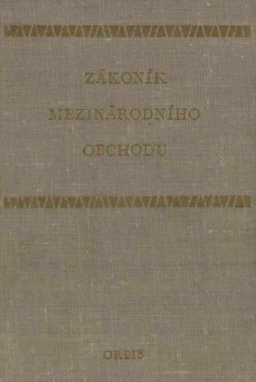 Zákoník mezinárodního obchodu