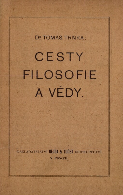 Cesty filosofie a vědy