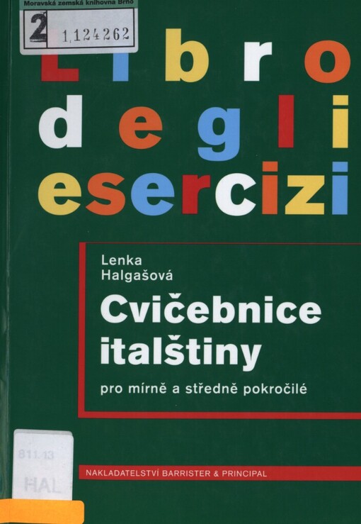 Cvičebnice italštiny =: Libro degli esercizi : [pro mírně a středně pokročilé]