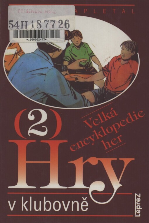 Velká encyklopedie her, Vyd. 2., v nakladatelství Leprez 1.