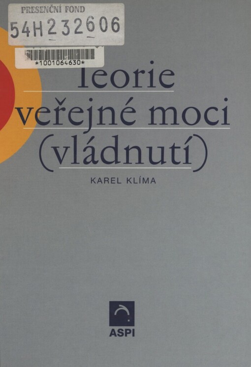 Teorie veřejné moci (vládnutí)