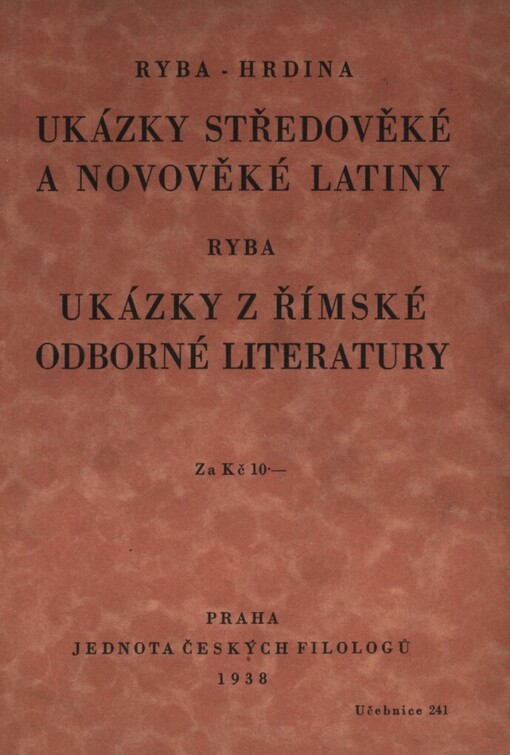 Ukázky středověké a novověké latiny
