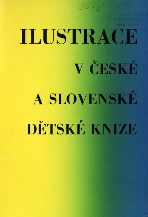 Ilustrace v české knize pro děti