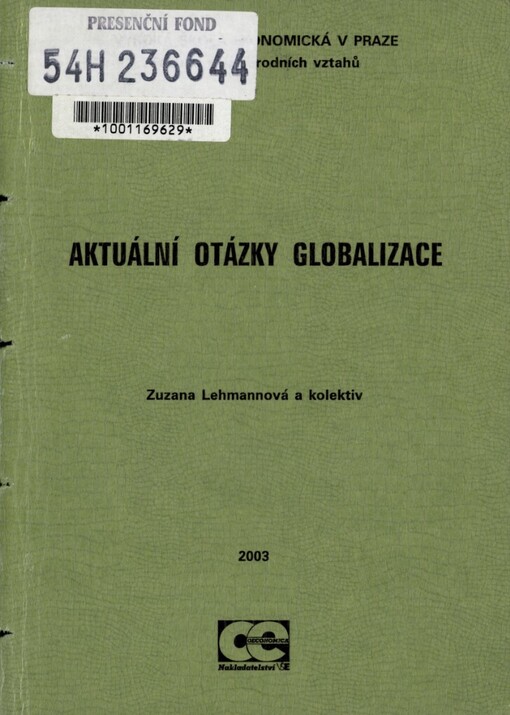 Aktuální otázky globalizace