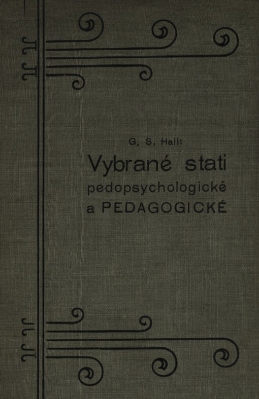 Vybrané stati pedopsychologické a pedagogické