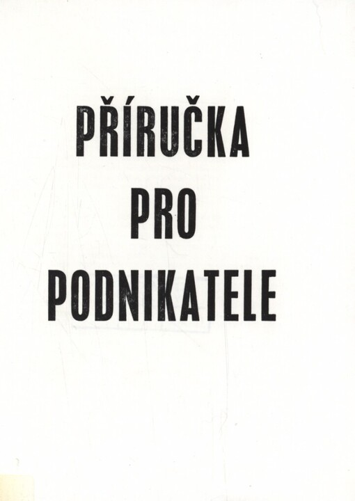 Příručka pro podnikatele