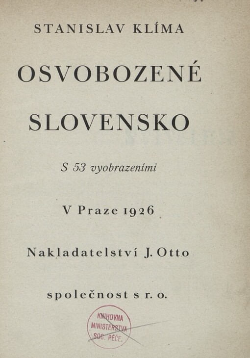 Osvobozené Slovensko