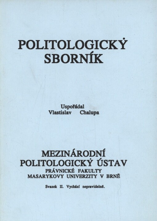 Politologický sborník