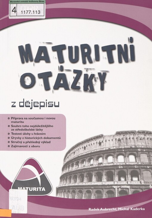 Maturitní otázky z dějepisu