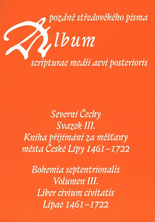 Album pozdně středověkého písma: Album scripturae medii aevi posterioris