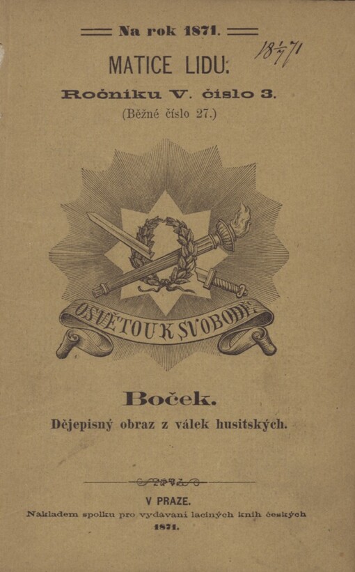 Boček : dějepisný obraz z válek husitských