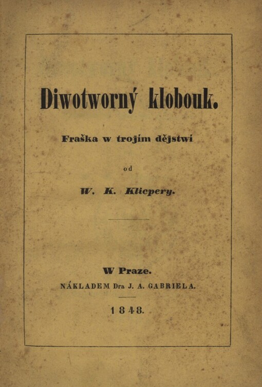 Diwotworný klobouk