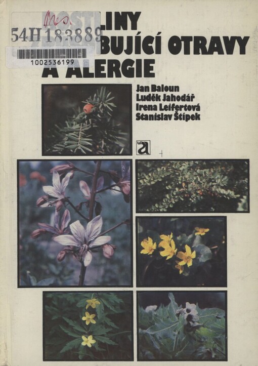 Rostliny způsobující otravy a alergie