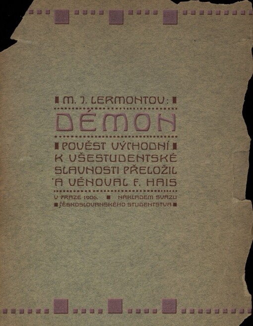 Démon :pověst východní