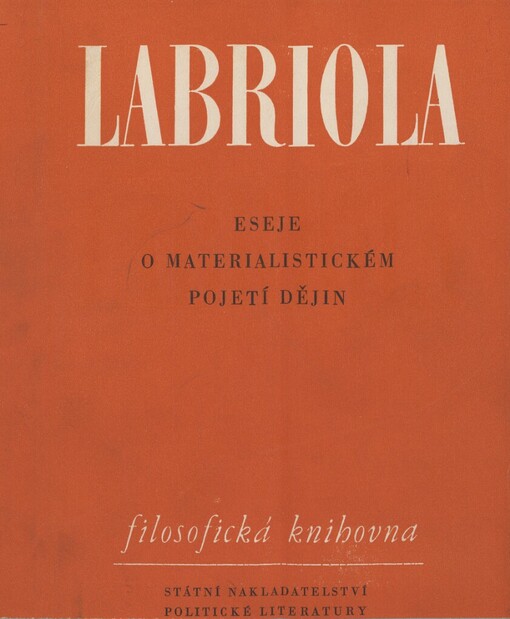 Eseje o materialistickém pojetí dějin