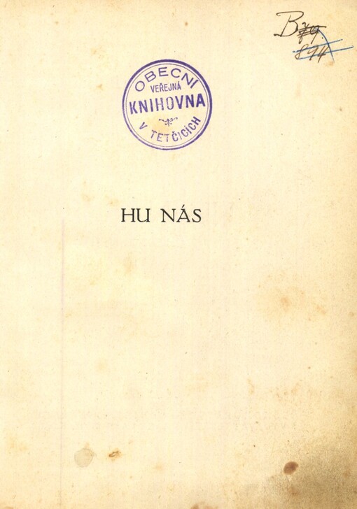 Hu nás: (povídky z chodské hyjty)