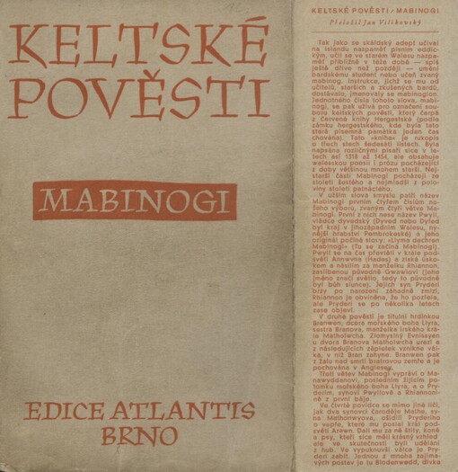 Keltské pověsti :Mabinogi