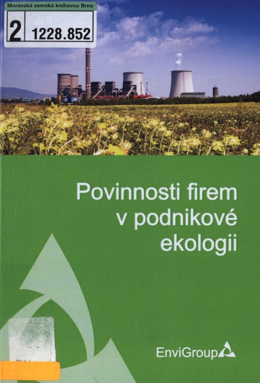 Povinnosti firem v podnikové ekologii