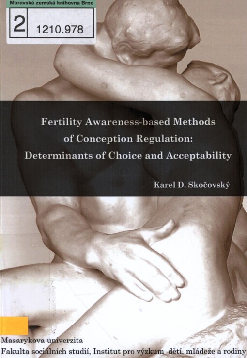 Fertility awareness-based methods of conception regulation: determinants of choice and acceptability