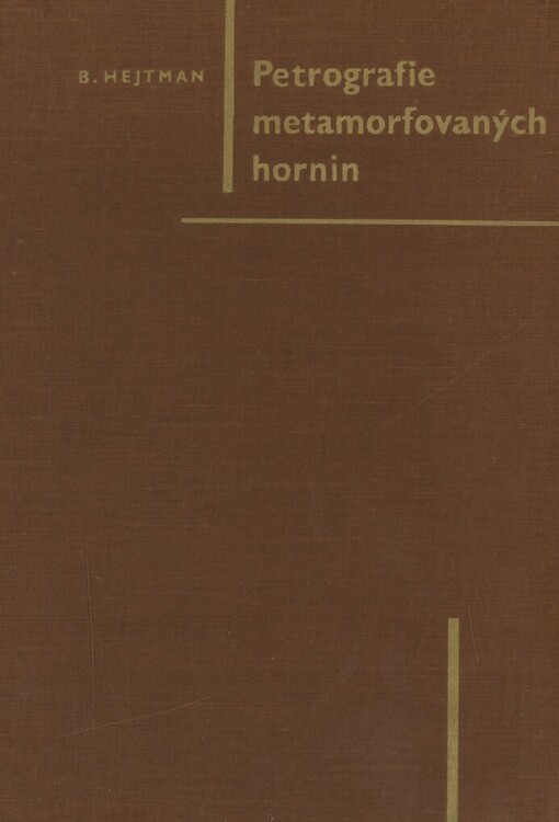 Petrografie metamorfovaných hornin