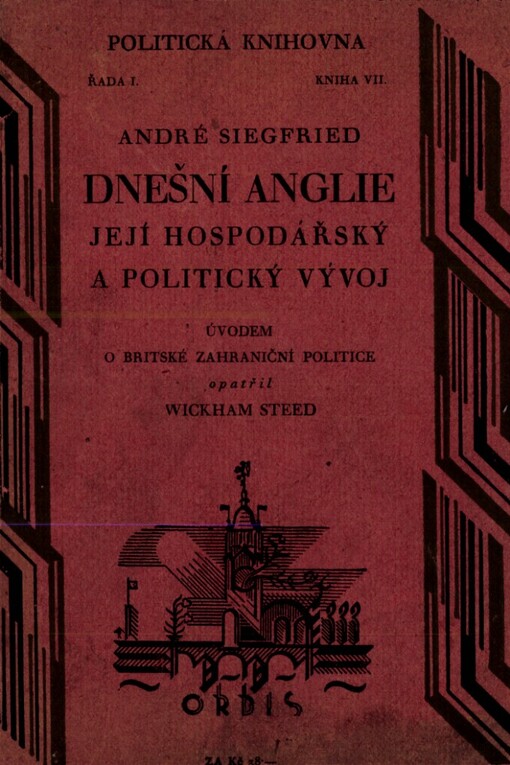 Dnešní Anglie: její hospodářský a politický vývoj