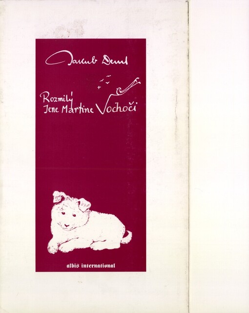 Rozmilý Jene Martine Vochoči: dopisy Jakuba Demla a Marie Rosy Junové Martinu Janu Vochočovi z let 1937-1952