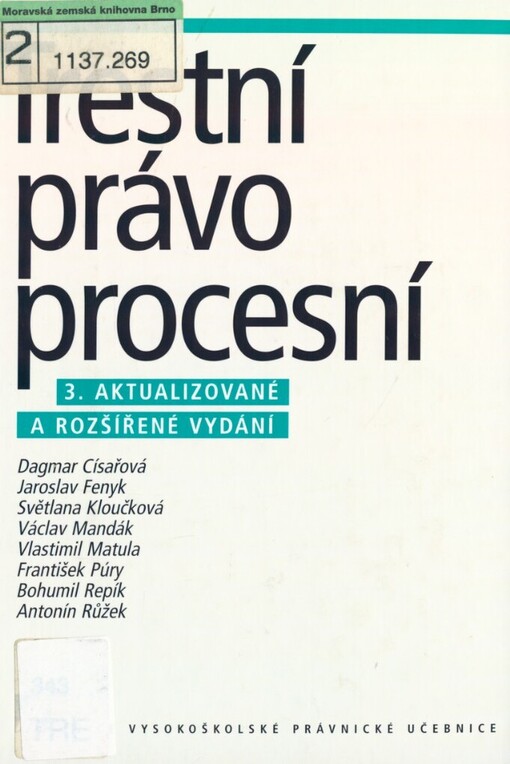 Trestní právo procesní